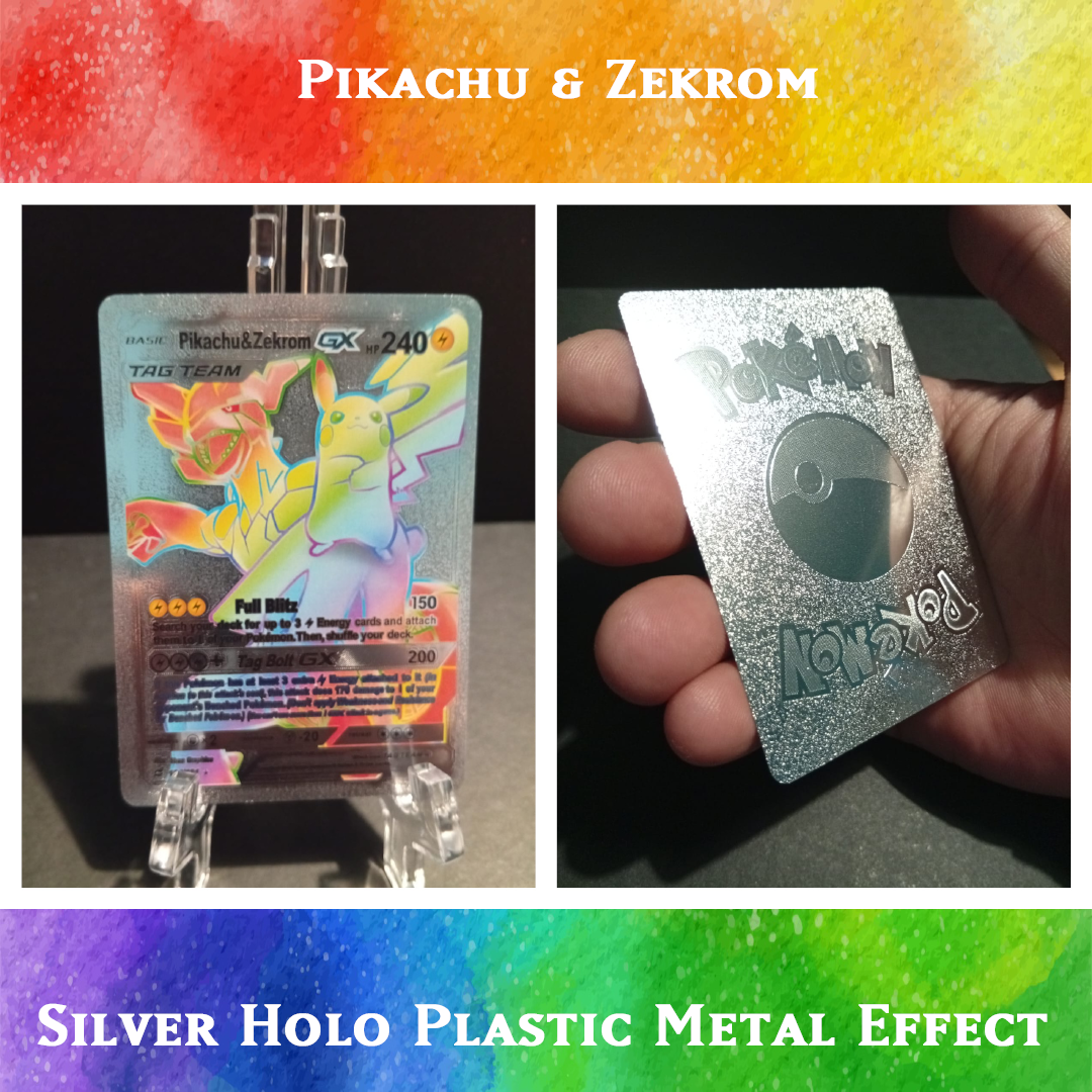 pikachu and zekrom pokemon card Pikachu & Zekrom