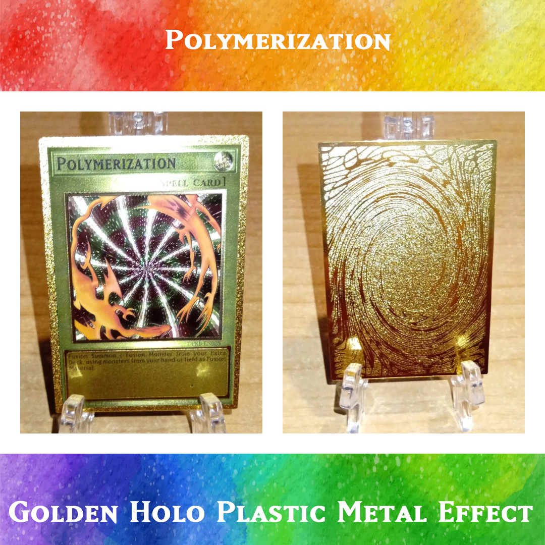 Polymerization - Orica Golden Foil Card Yugioh Orica Vintage Polymerization - Orica Golden Foil Card Yugioh Orica Vintage