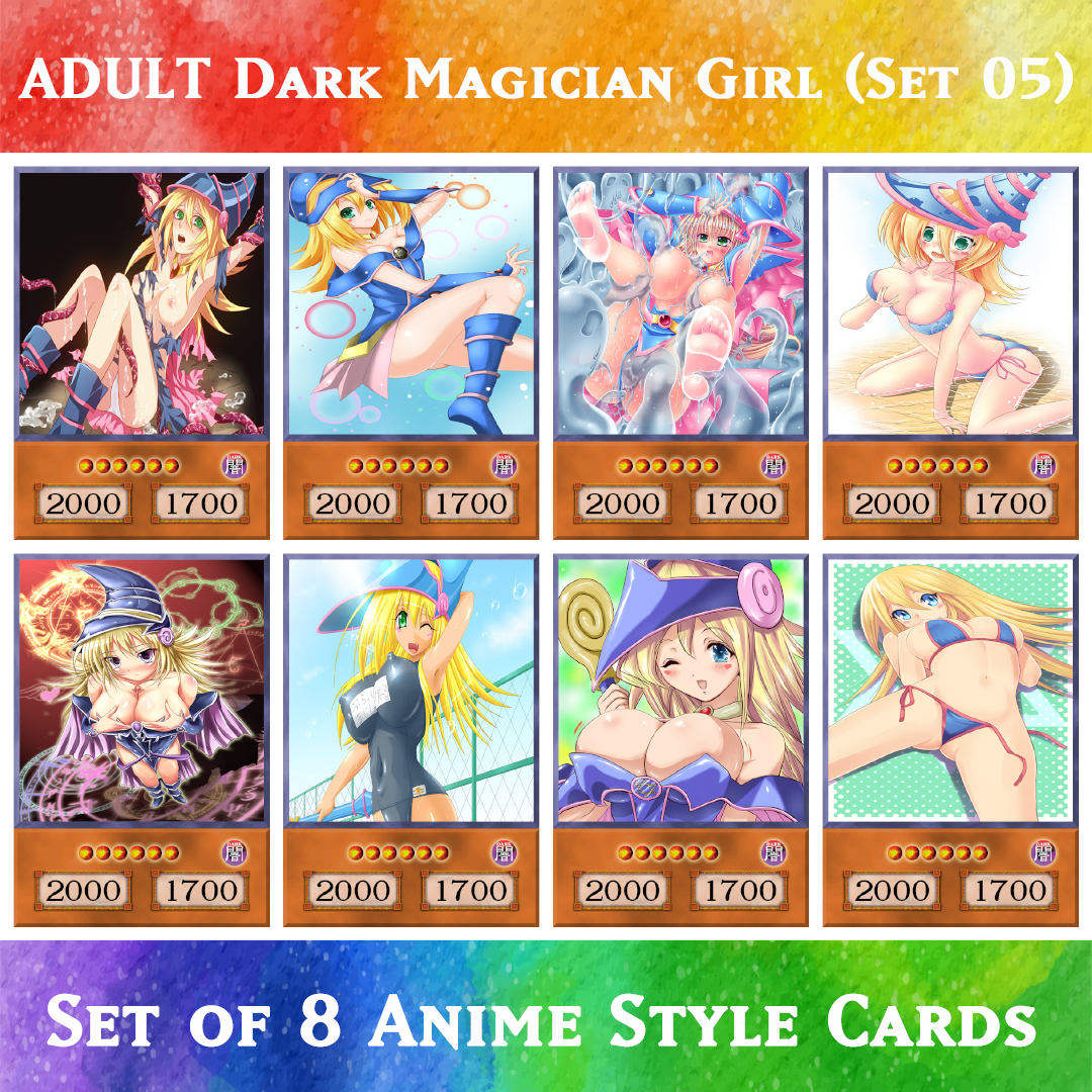 Set #05 Sexy Dark Magician Girl (Anime Art)