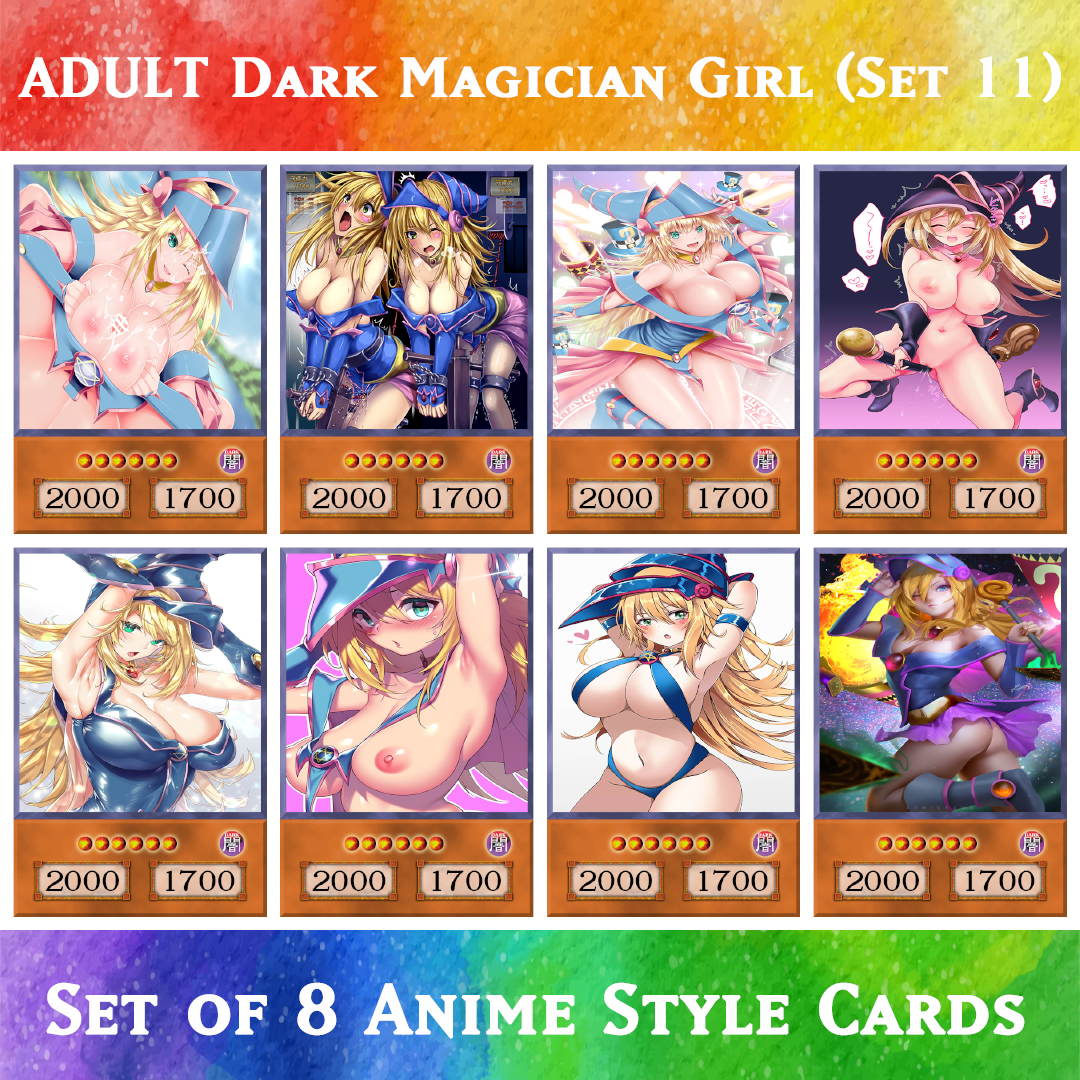 Set #11 Sexy Dark Magician Girl (Anime Art) - Yugioh Orica