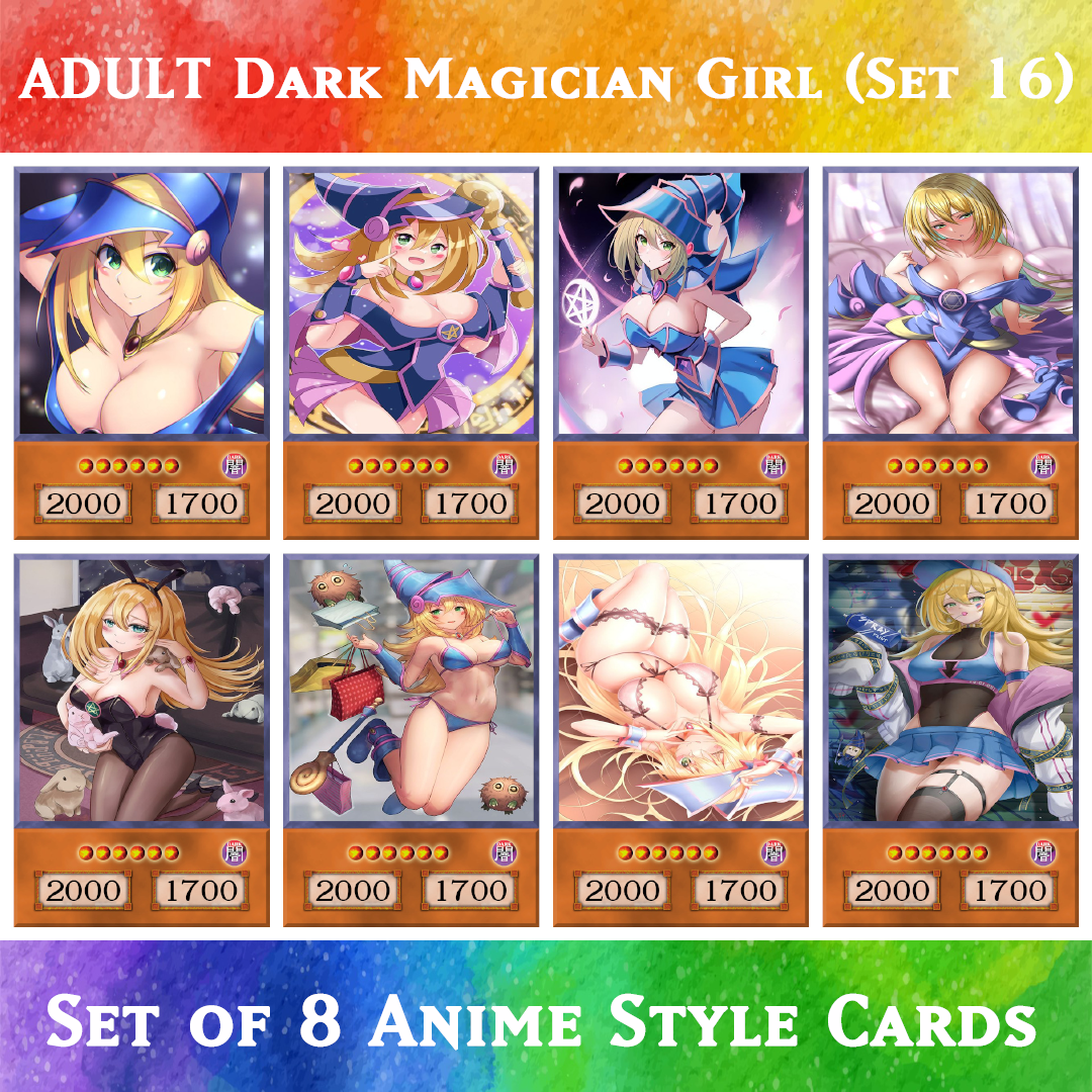 adult yugioh cards uncensored Set #16 Sexy Dark Magician Girl (Anime Art)