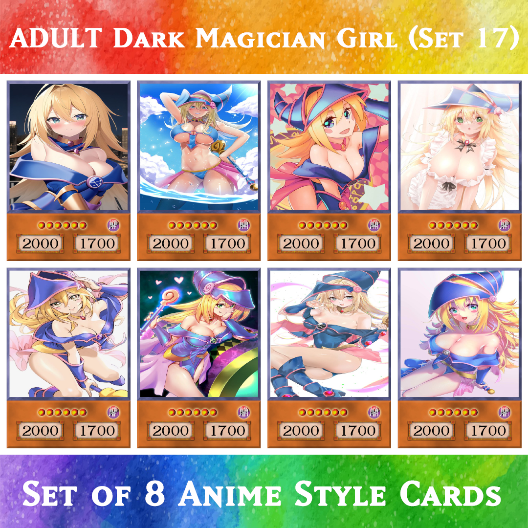 Set #17 Sexy Dark Magician Girl (Anime Art)