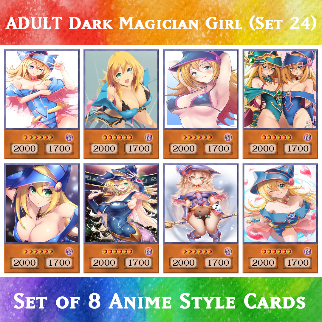 Set #24 Sexy Dark Magician Girl (Anime Art) - Yugioh Orica