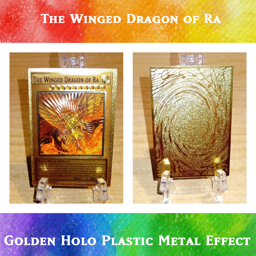 The Winged Dragon of Ra - Orica Golden Foil Card Yugioh Orica Vintage The Winged Dragon of Ra - Orica Golden Foil Card Yugioh Orica Vintage