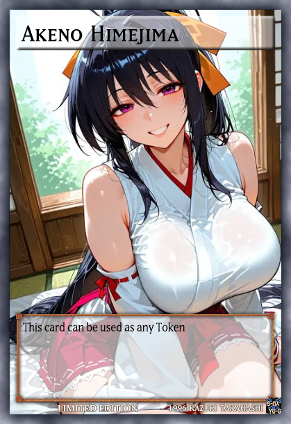 Yugioh Orica Anime/TCG – Akeno Himejima (High School DxD)
