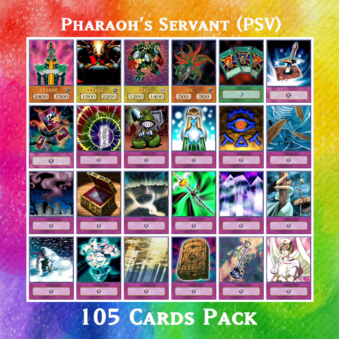 Yugioh Orica Pharaoh's Servant PSV
