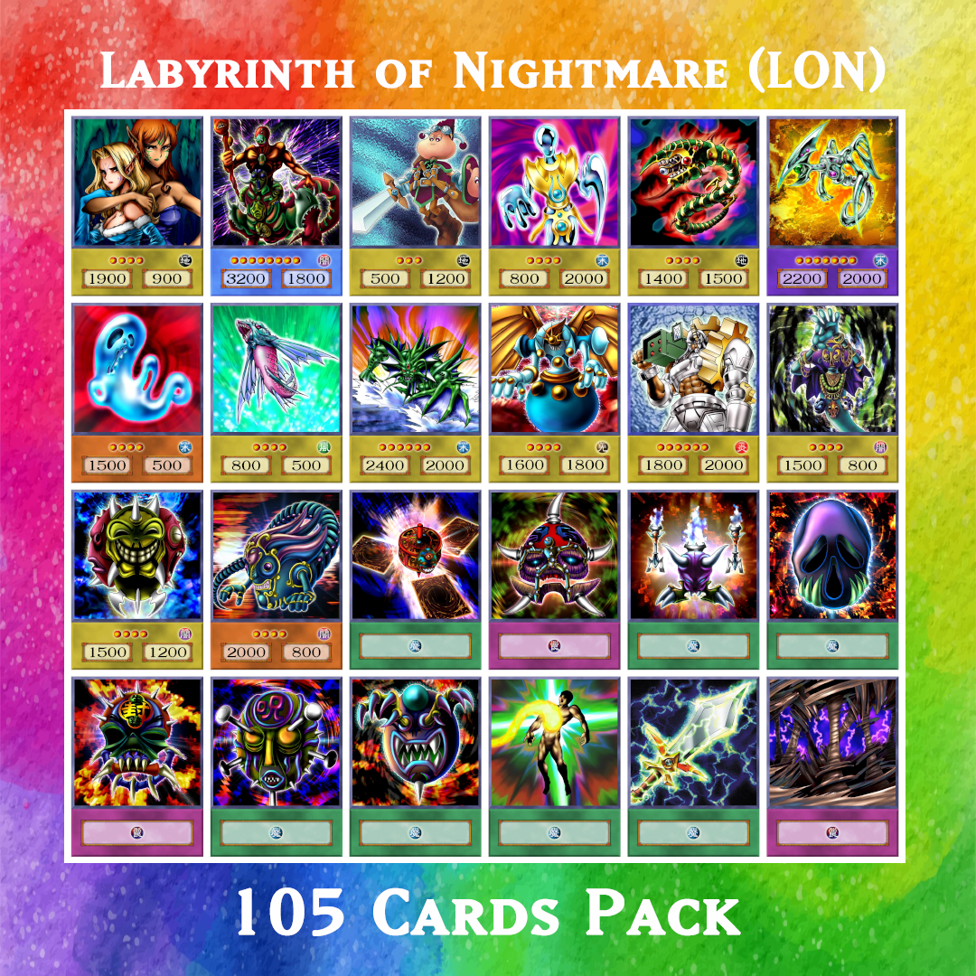 Yugioh Orica Lbyrinth of Nightmare LON