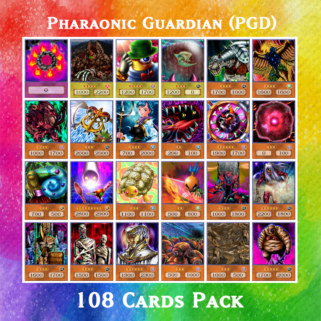 Yugioh Orica Pharaonic Guardian PGD
