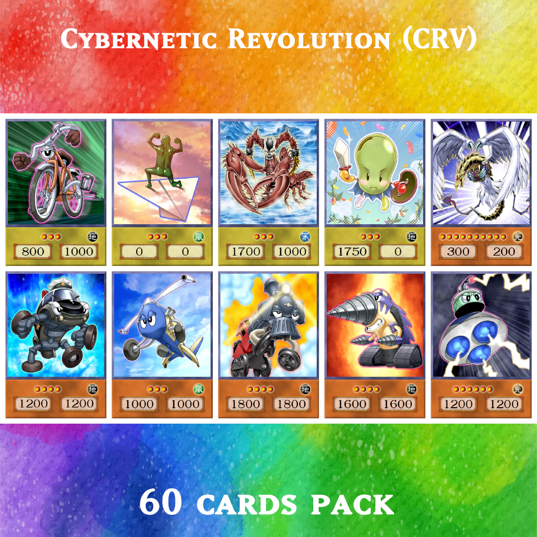 Yugioh Orica Cybernetic Revolution CRV