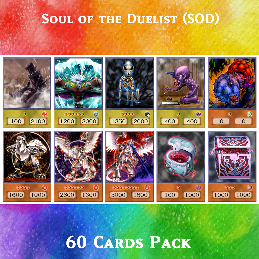 Yugioh Orica Soul of the Duelist SOD