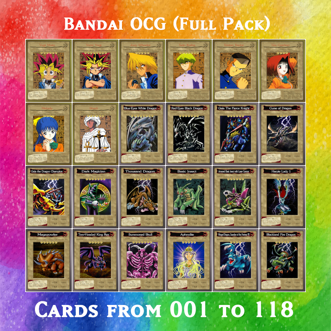 Yugioh Orica Bandai OCG