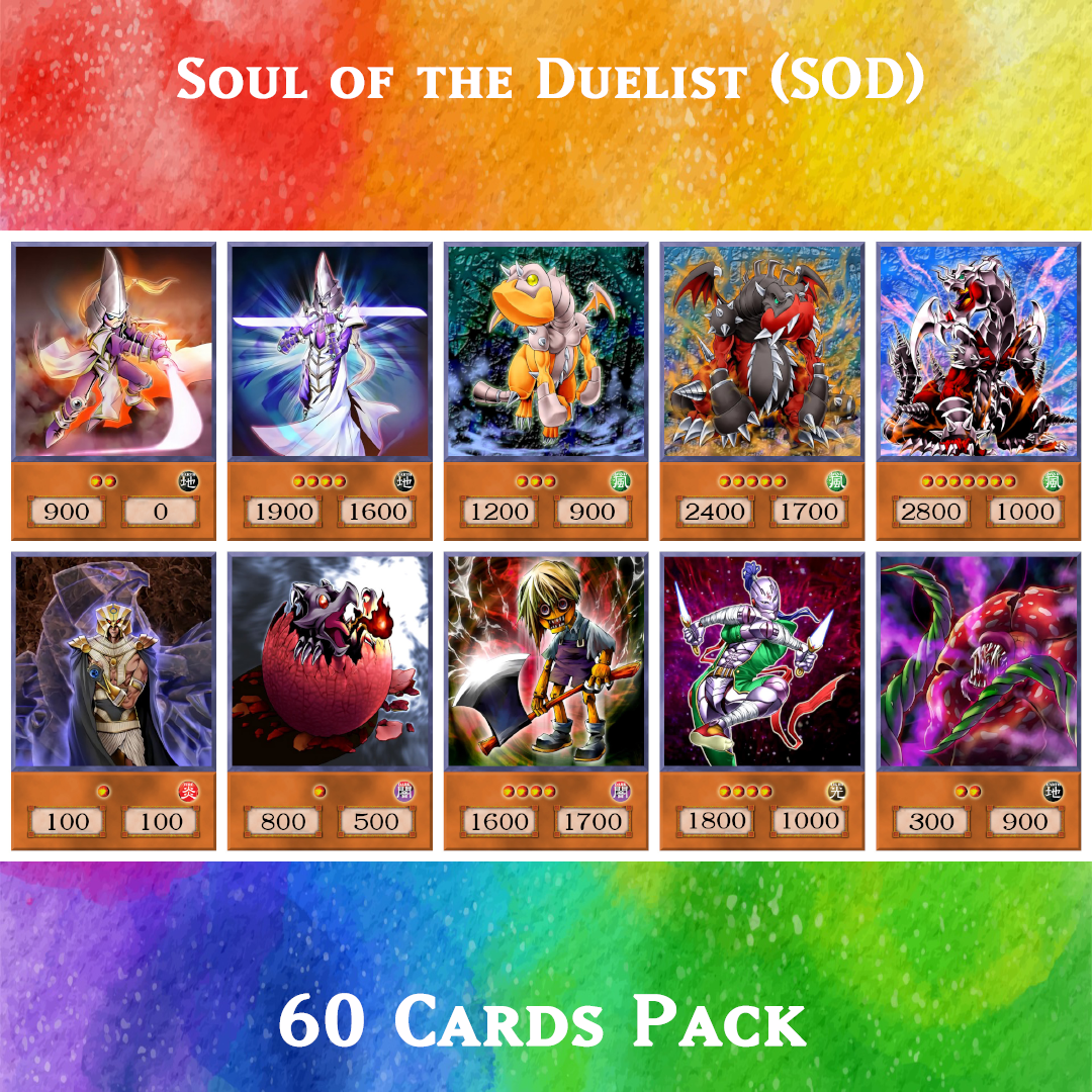 Yugioh Orica Soul of the Duelist SOD