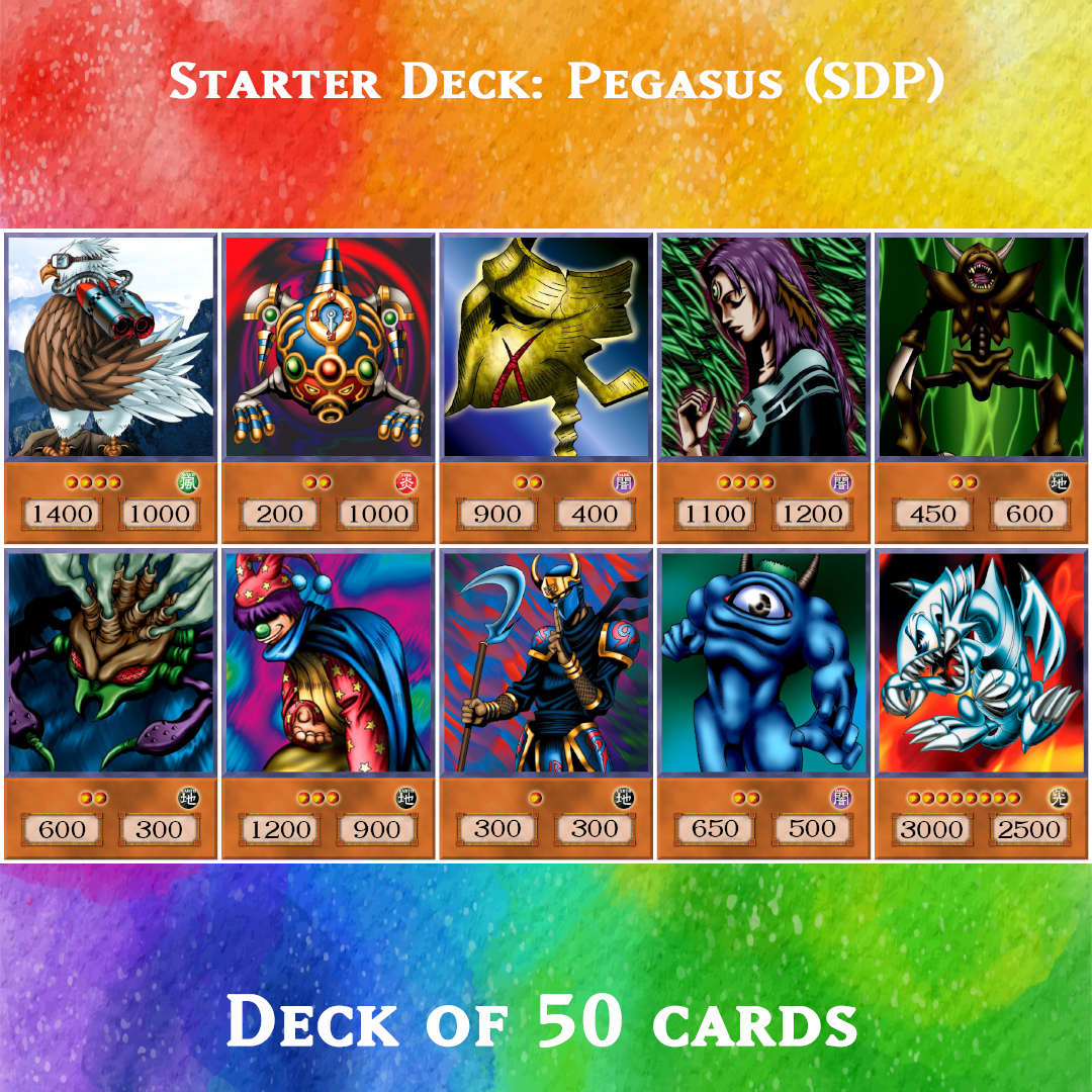 Yugioh Orica Starter Deck Pegasus SDP