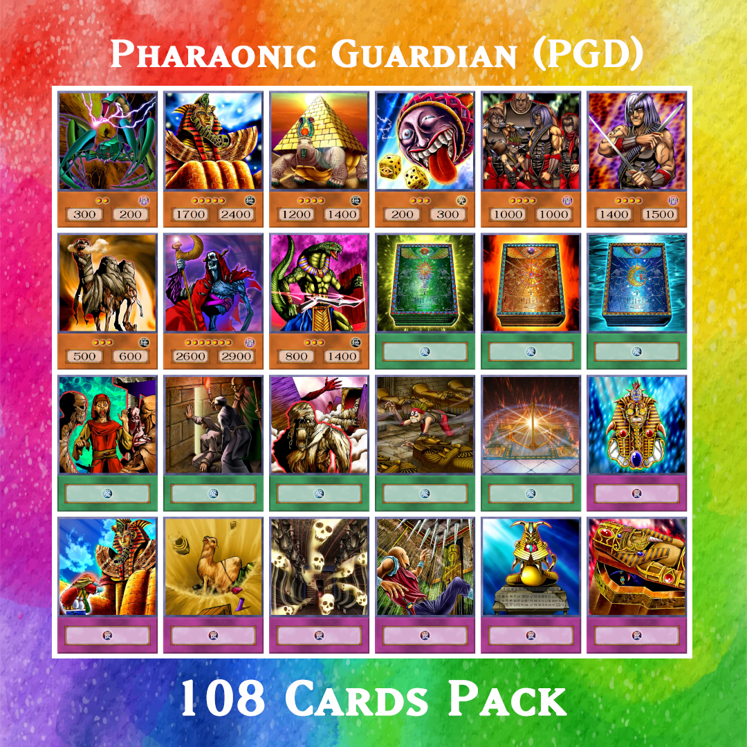 Yugioh Orica Pharaonic Guardian PGD