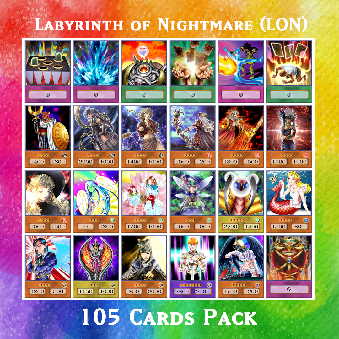 Yugioh Orica Lbyrinth of Nightmare LON