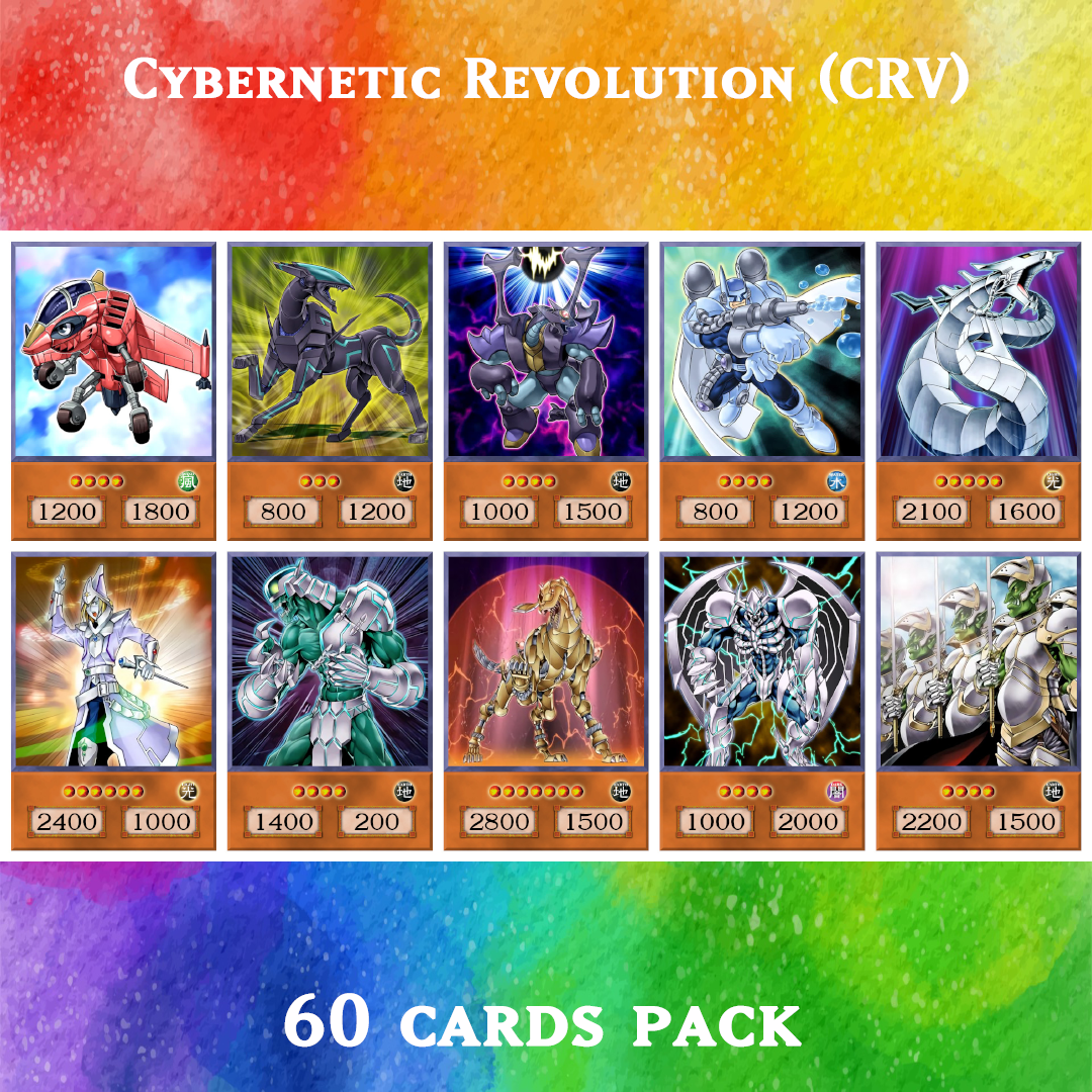 Yugioh Orica Cybernetic Revolution CRV
