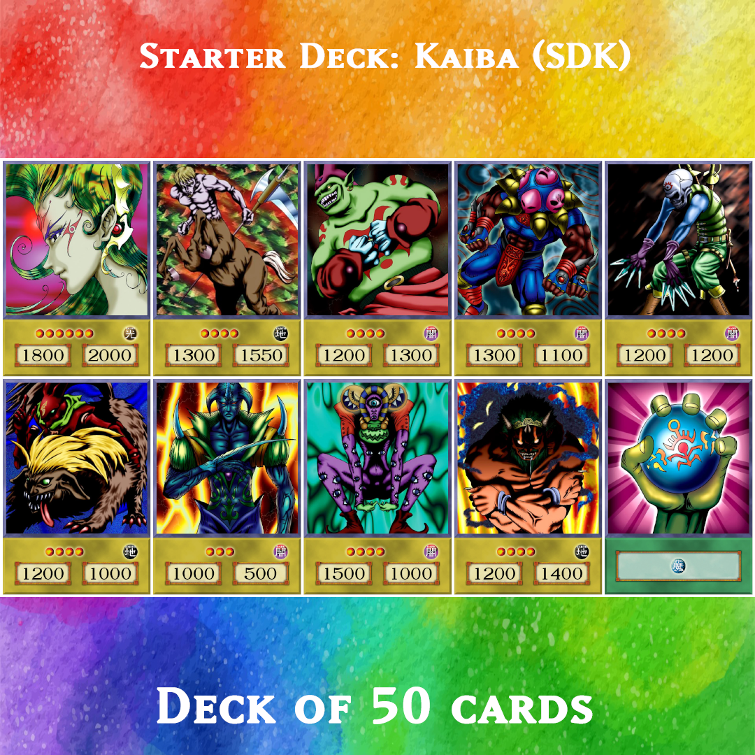 Yugioh Starter Deck Kaiba SDK