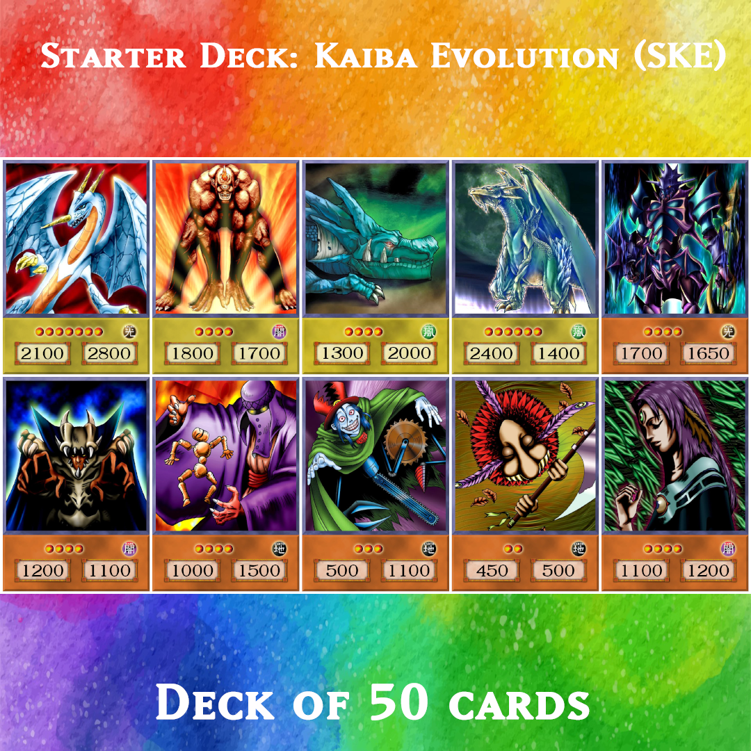 Yugioh Orica Srterter Deck Kaiba Evolution SKE
