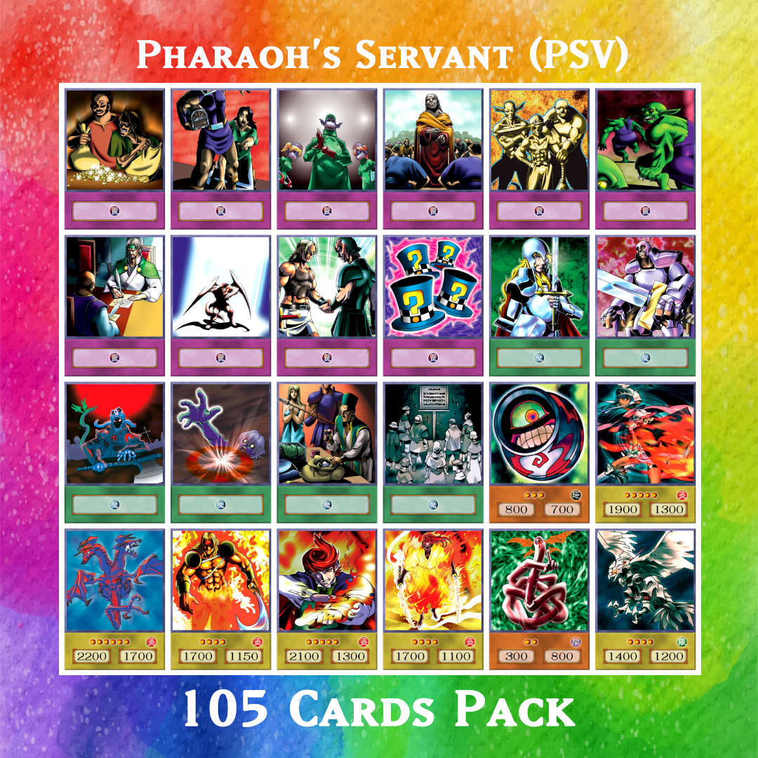 Yugioh Orica Pharaoh's Servant PSV