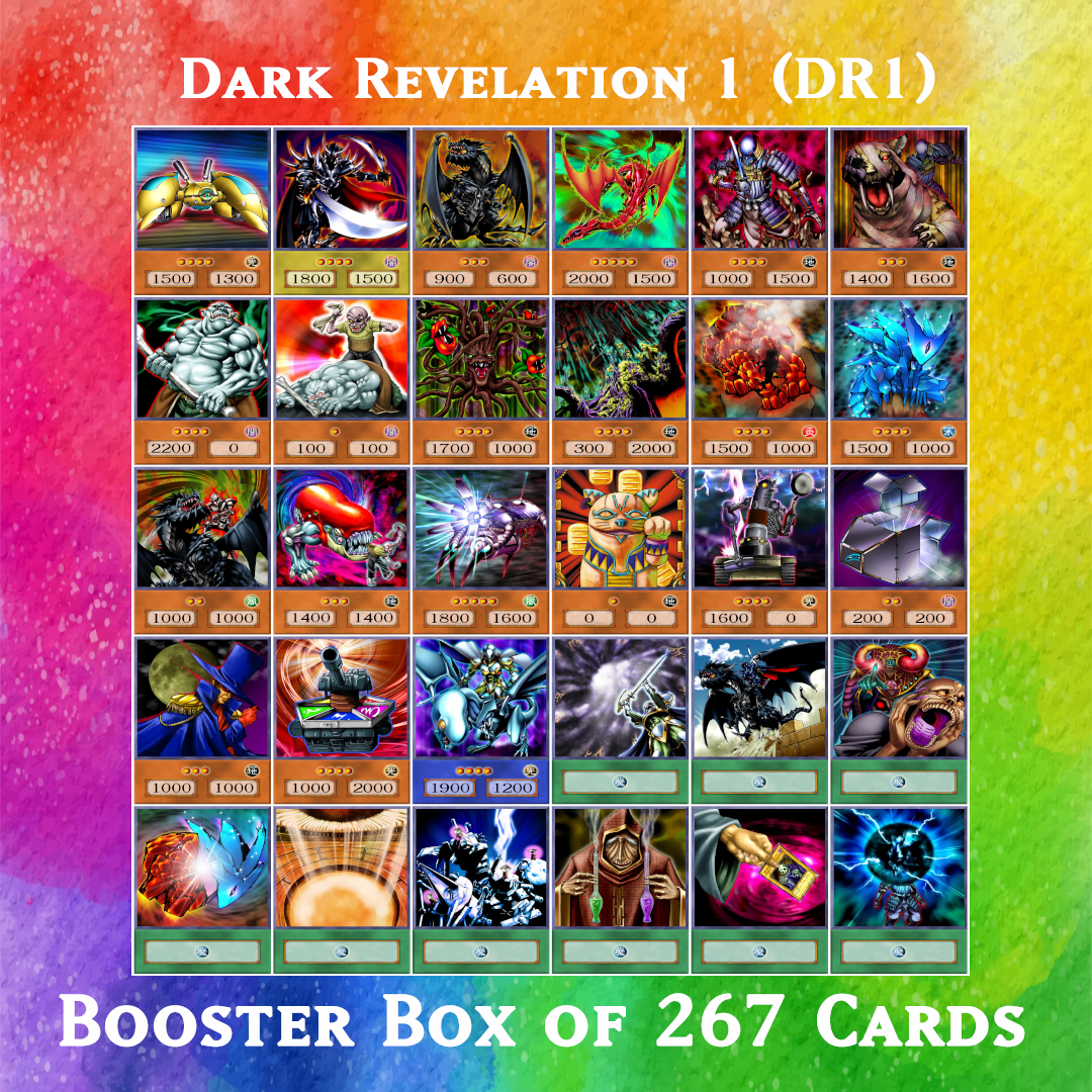 Yugioh Orica Dark Revelation 1 DR1