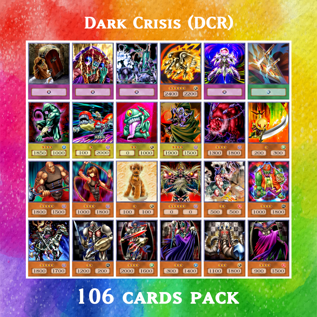 Yugioh Orica Dark Crisis DCR