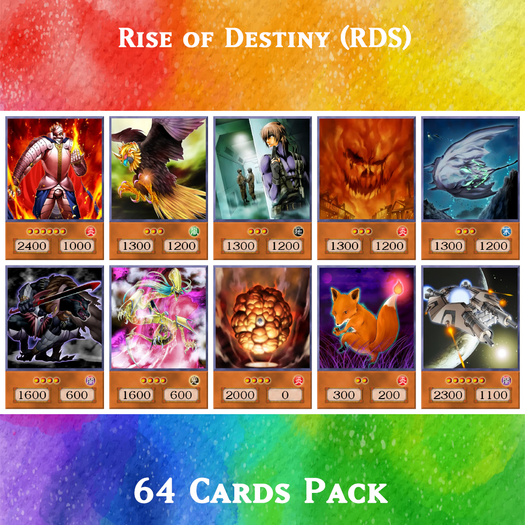 Yugioh Orica Rise of Destiny RDS