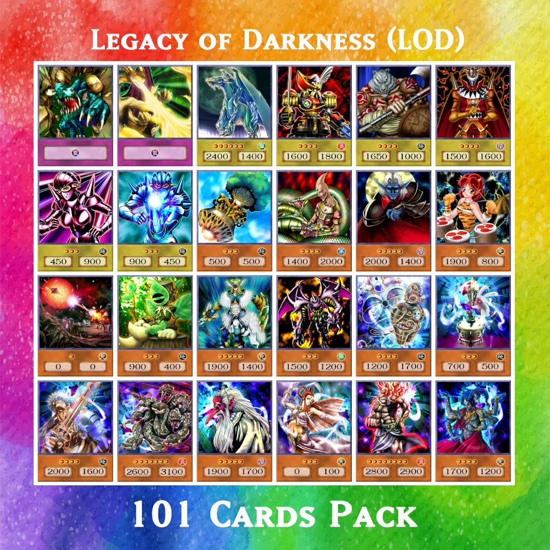 Yugioh Orica Legacy of Darkness LOD