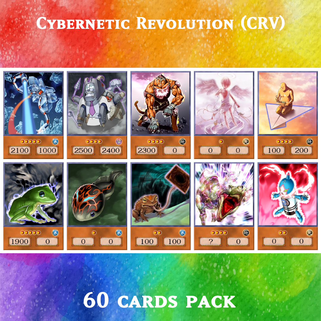 Yugioh Orica Cybernetic Revolution CRV