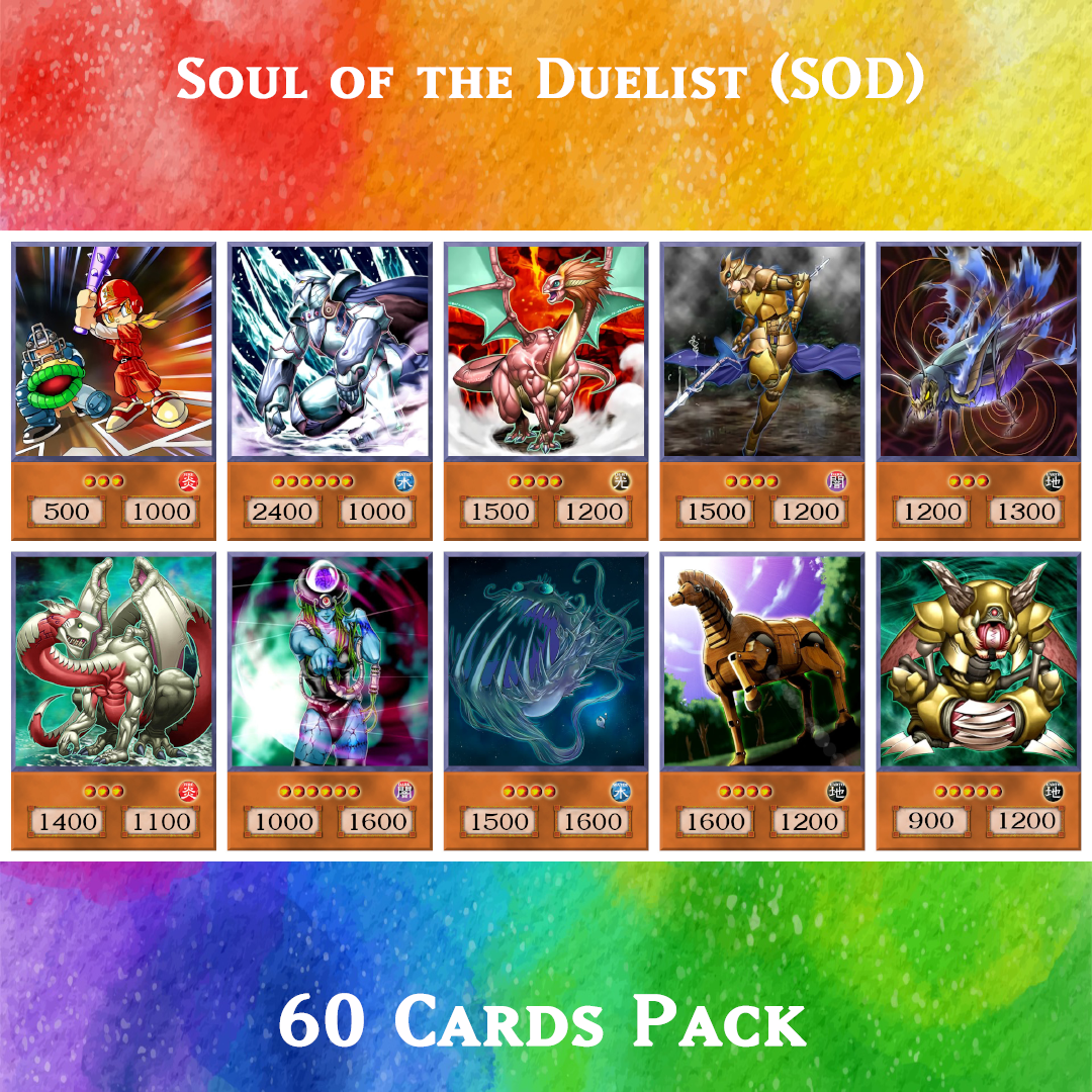 Yugioh Orica Soul of the Duelist SOD