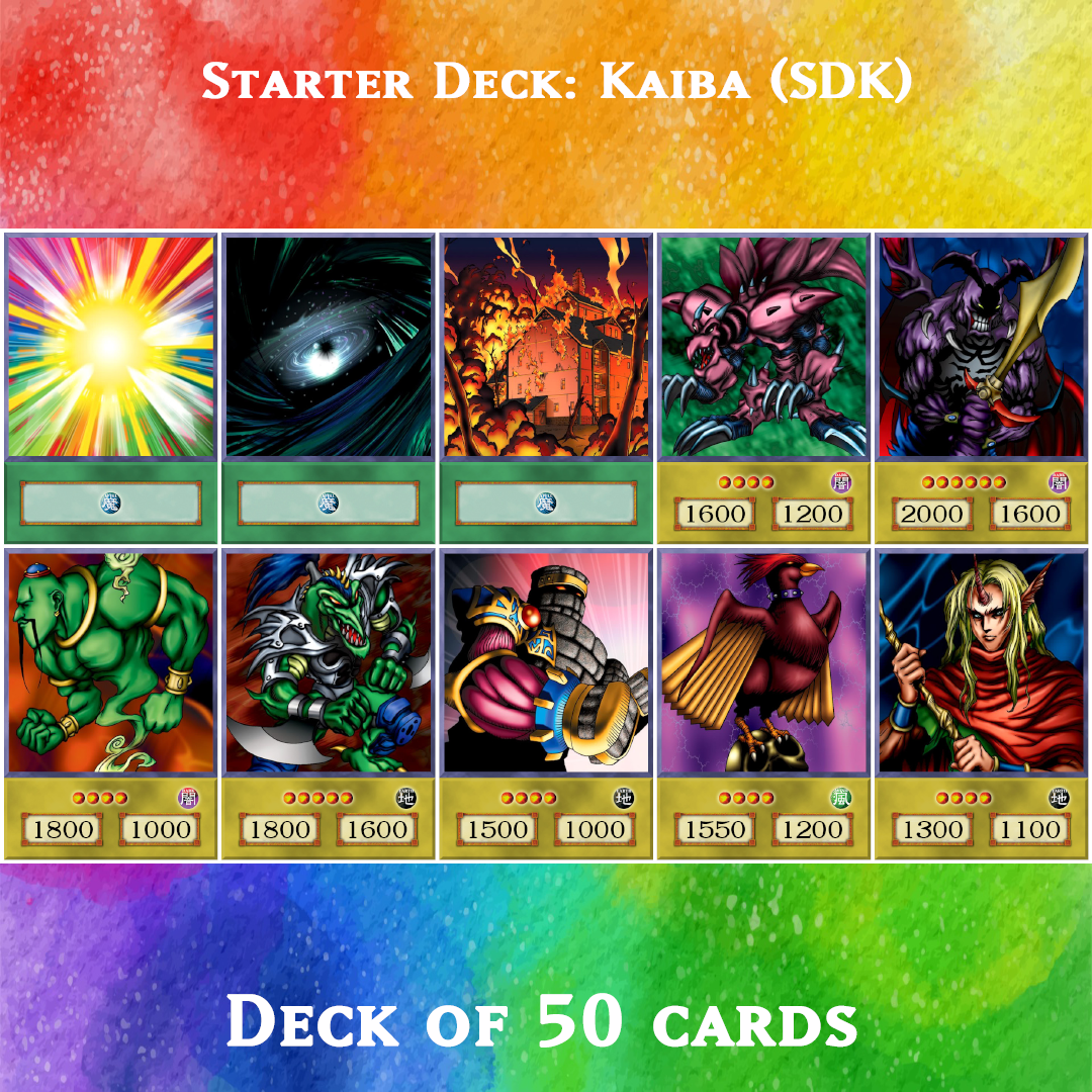 Yugioh Starter Deck Kaiba SDK