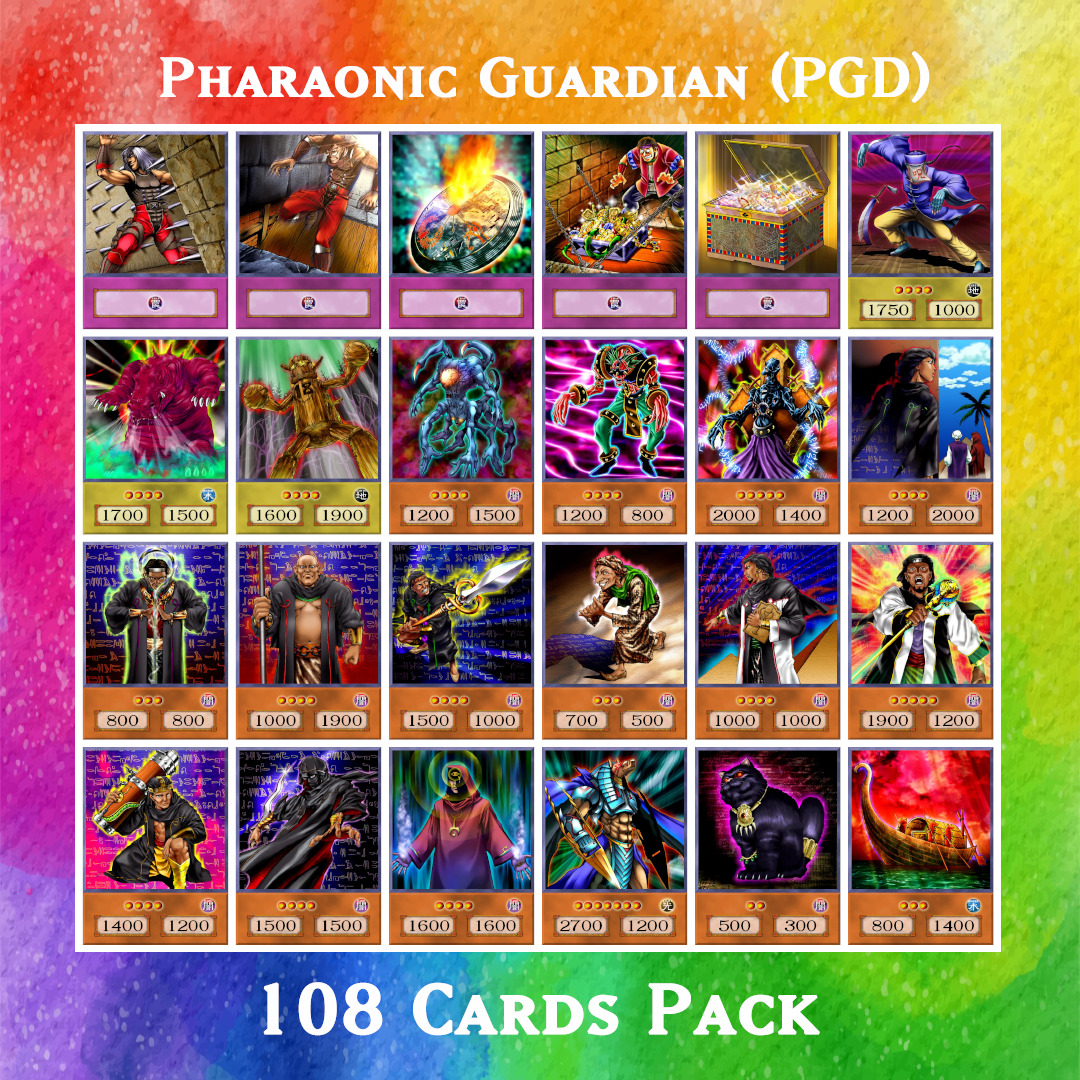 Yugioh Orica Pharaonic Guardian PGD
