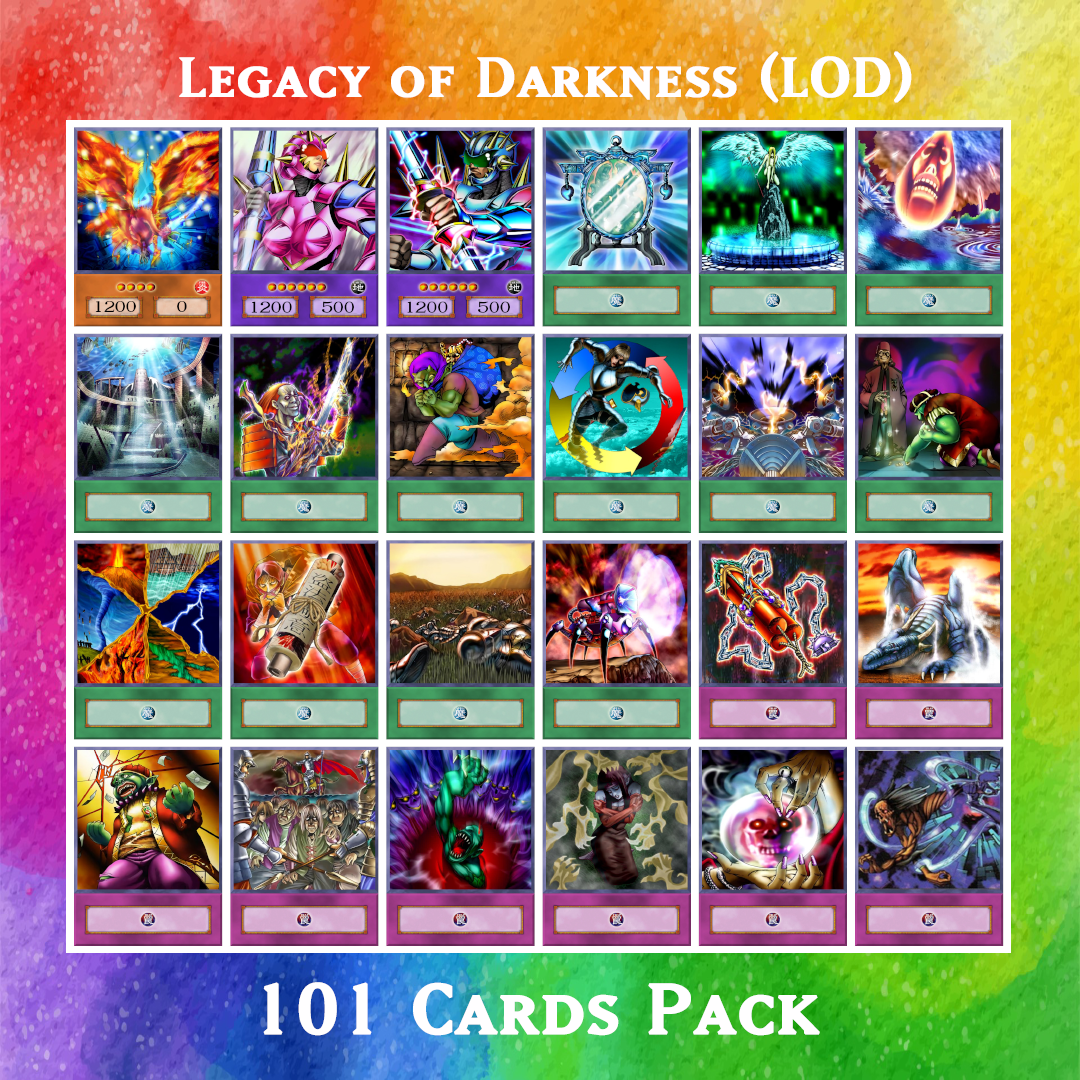 Yugioh Orica Legacy of Darkness LOD