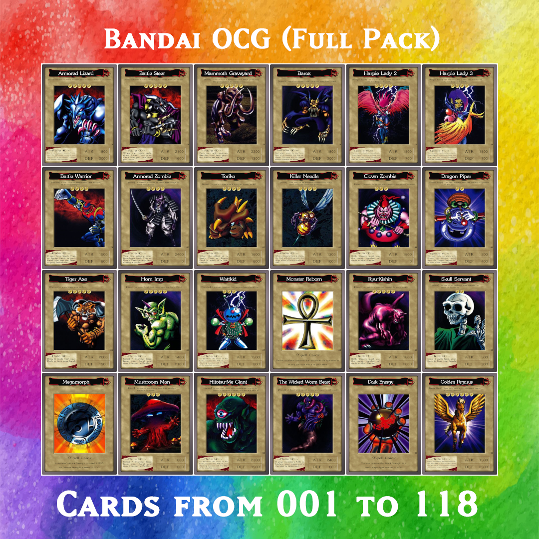 Yugioh Orica Bandai OCG