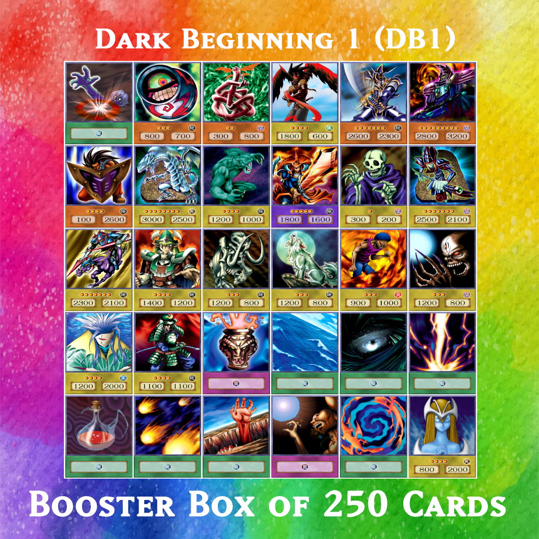 Yugioh Orica Dark Beginning 1 DB1