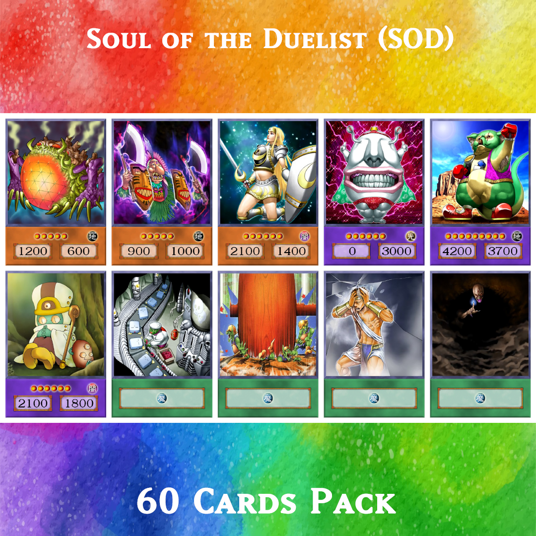 Yugioh Orica Soul of the Duelist SOD