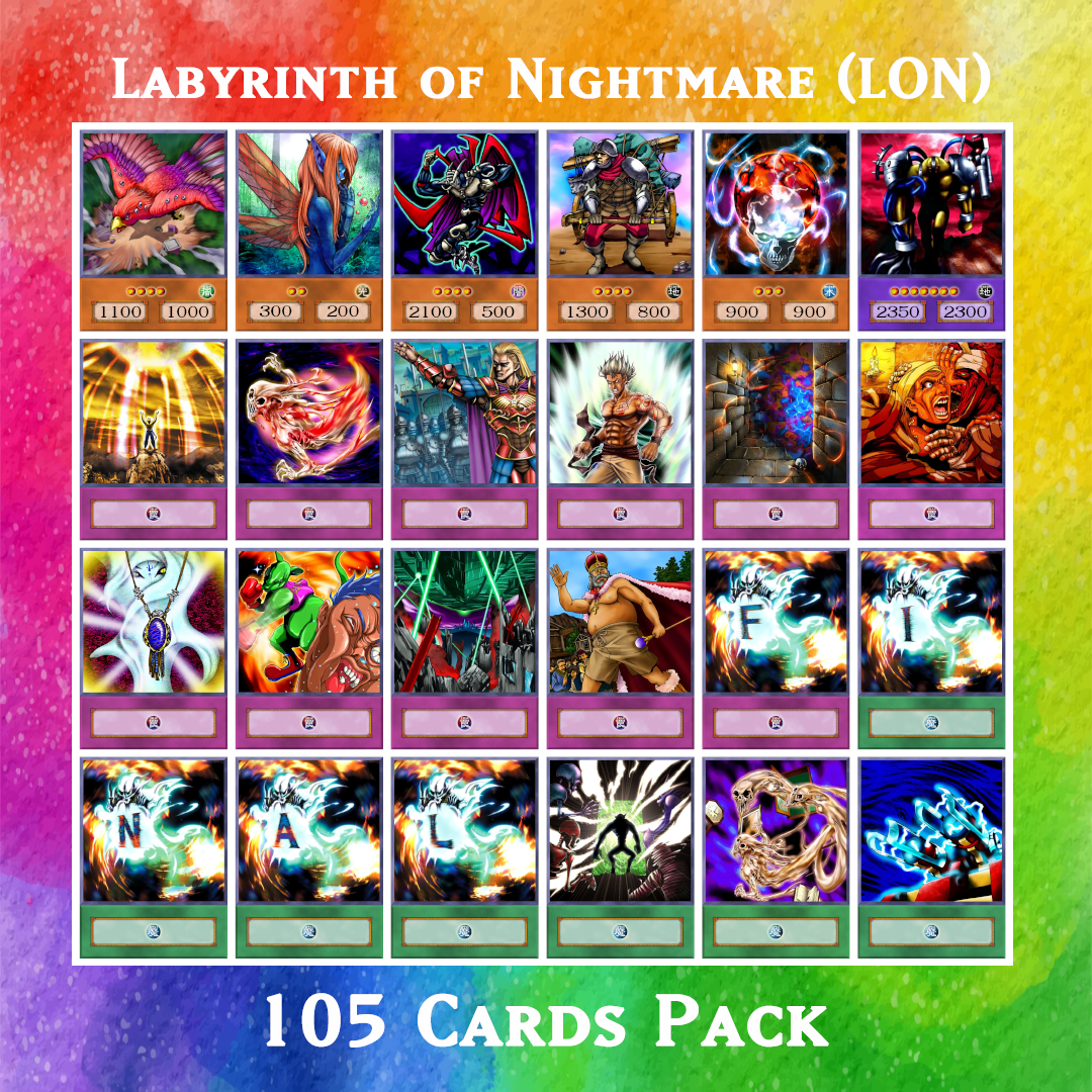 Yugioh Orica Lbyrinth of Nightmare LON