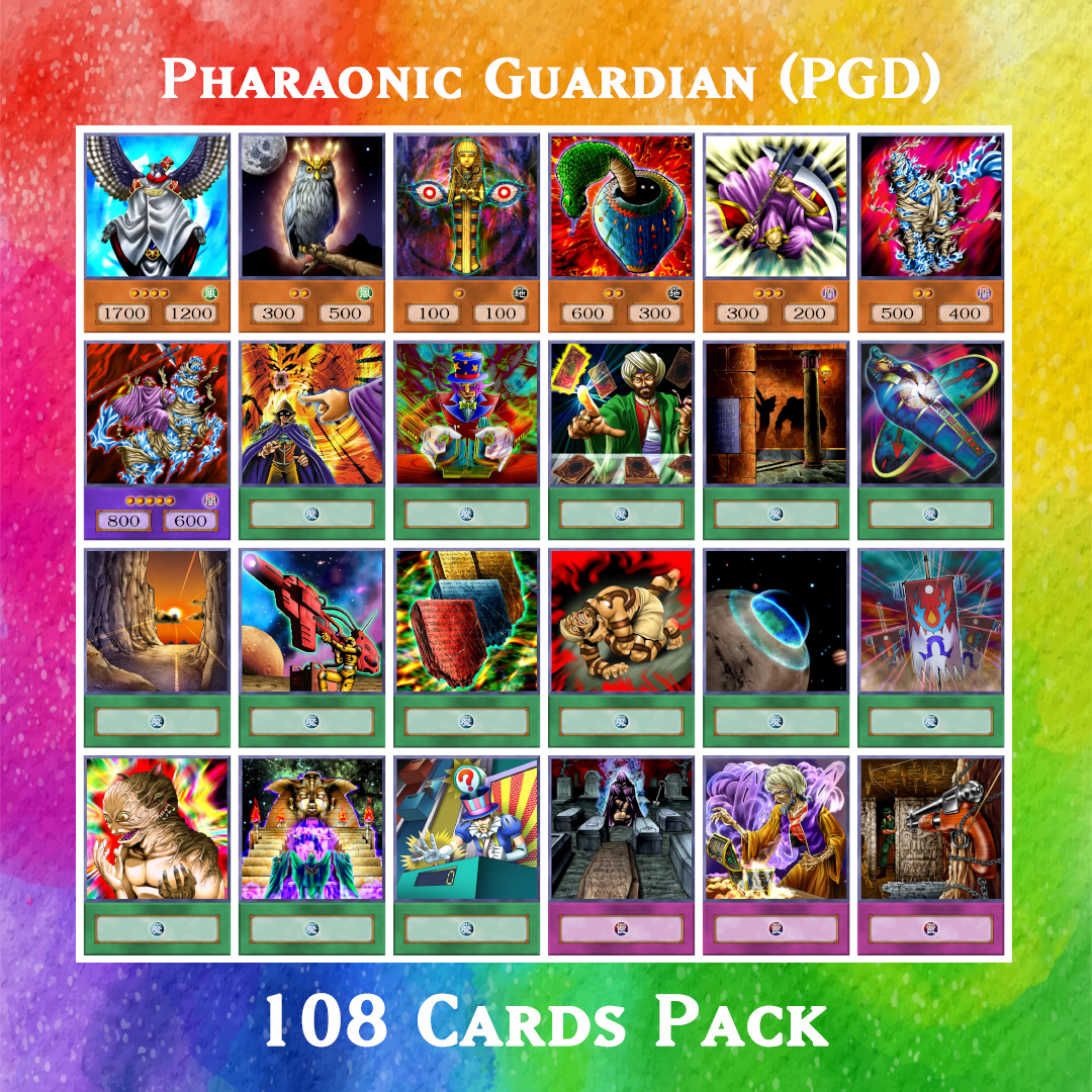 Yugioh Orica Pharaonic Guardian PGD