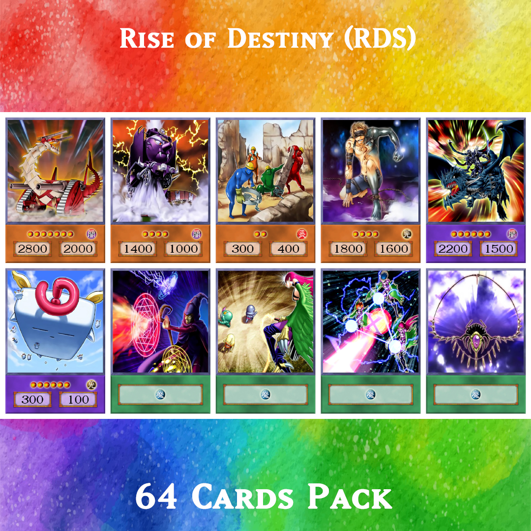 Yugioh Orica Rise of Destiny RDS