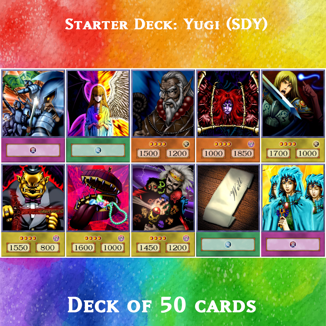 Yugioh Starter Deck Yugi SDY