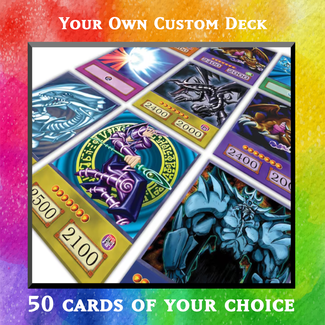 Yugioh Orica - Custom Deck of 50 Cards (Of your own choice) Yugioh Orica Vintage Yugioh Orica - Custom Deck of 50 Cards (Of your own choice) Yugioh Orica Vintage