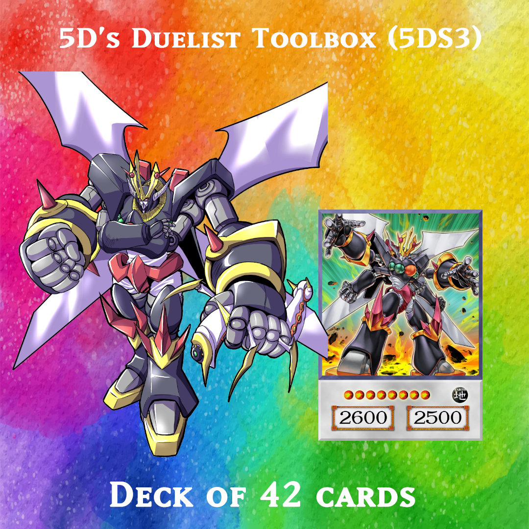 Yugioh Orica - 5D's Duelist Toolbox (5DS3) - 42 anime cards Yugioh Orica Vintage Yugioh Orica - 5D's Duelist Toolbox (5DS3) - 42 anime cards Yugioh Orica Vintage