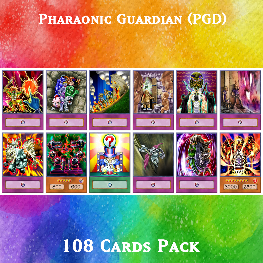 Yugioh Orica Pharaonic Guardian PGD