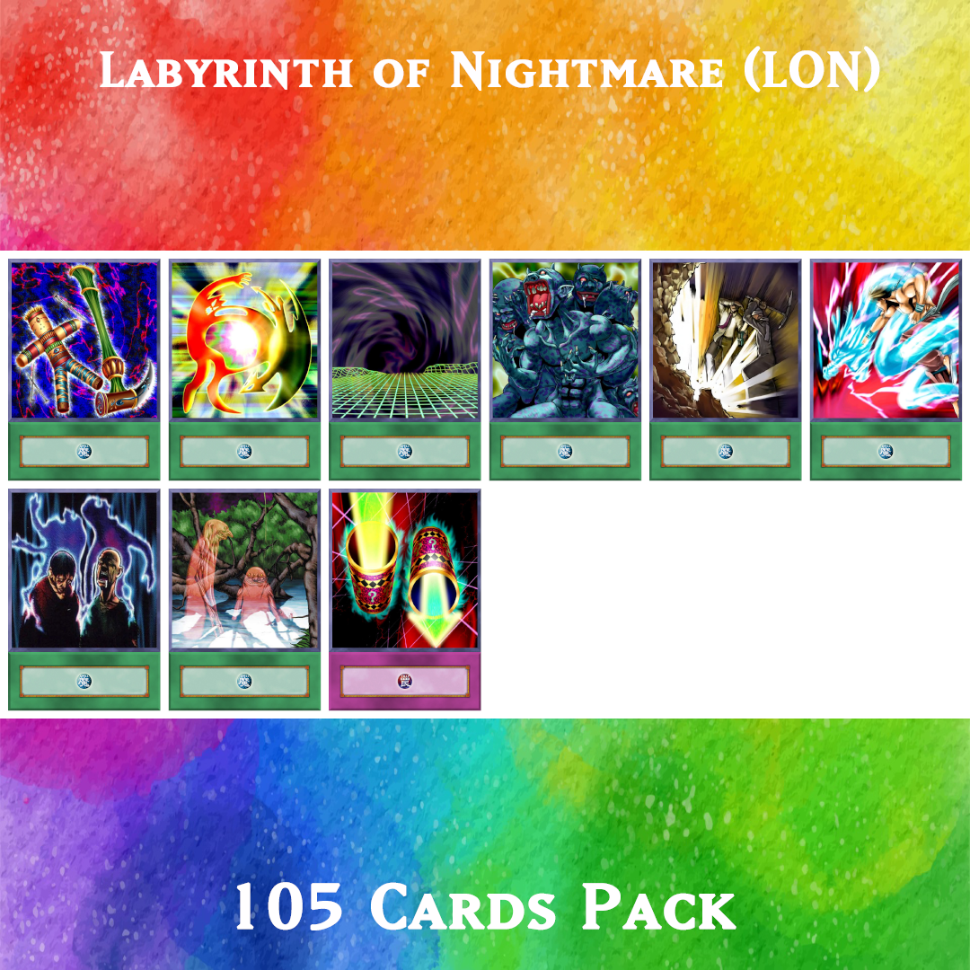 Yugioh Orica Lbyrinth of Nightmare LON