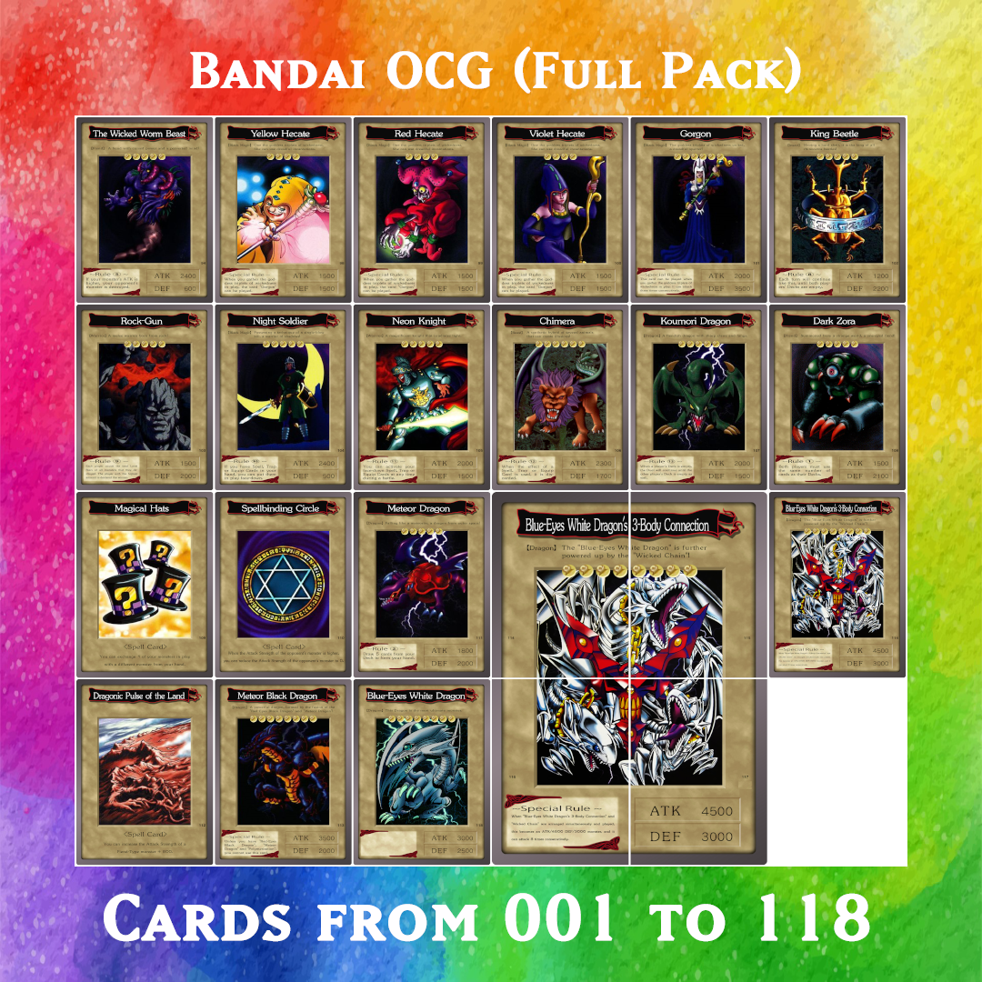 Yugioh Orica Bandai OCG