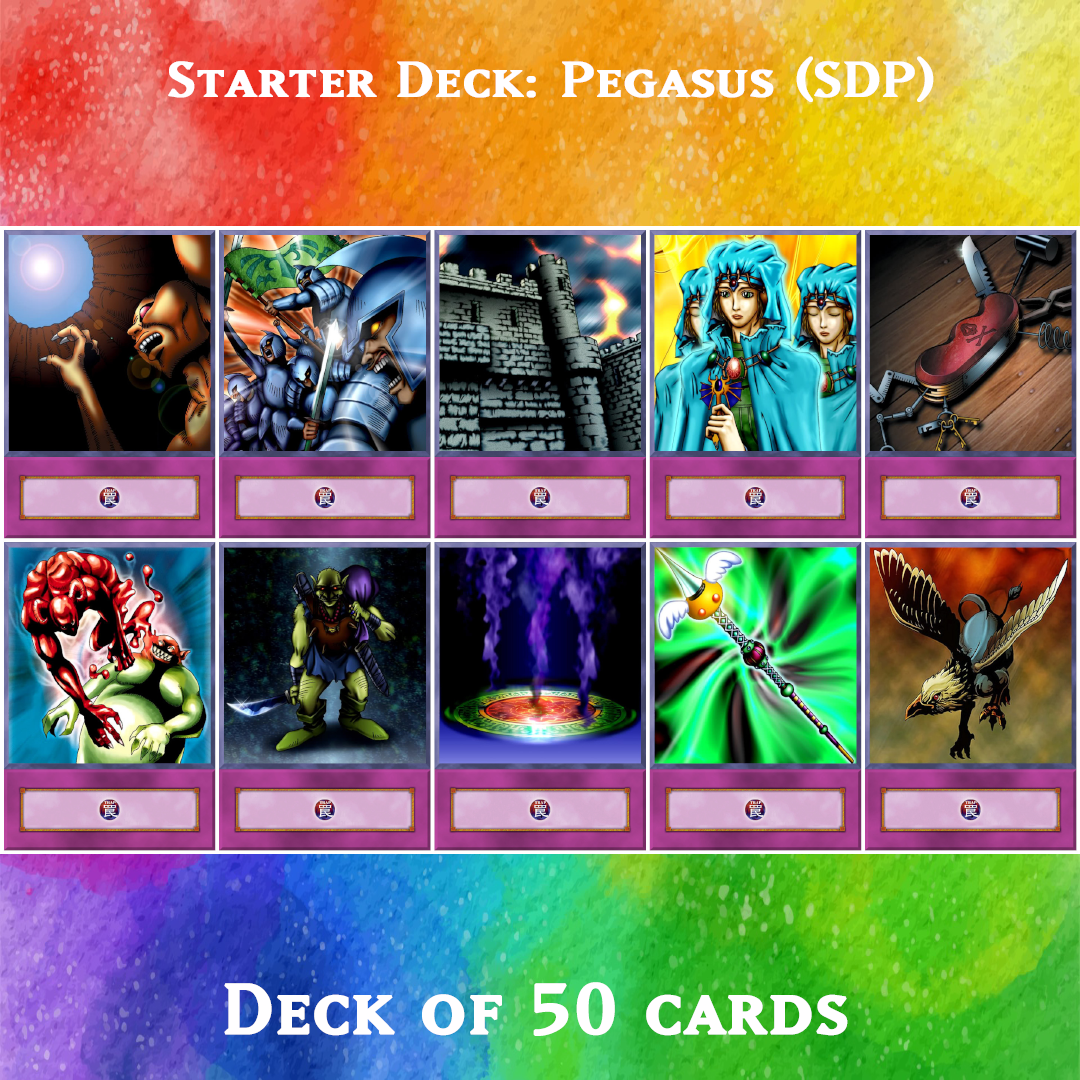 Yugioh Orica Starter Deck Pegasus SDP