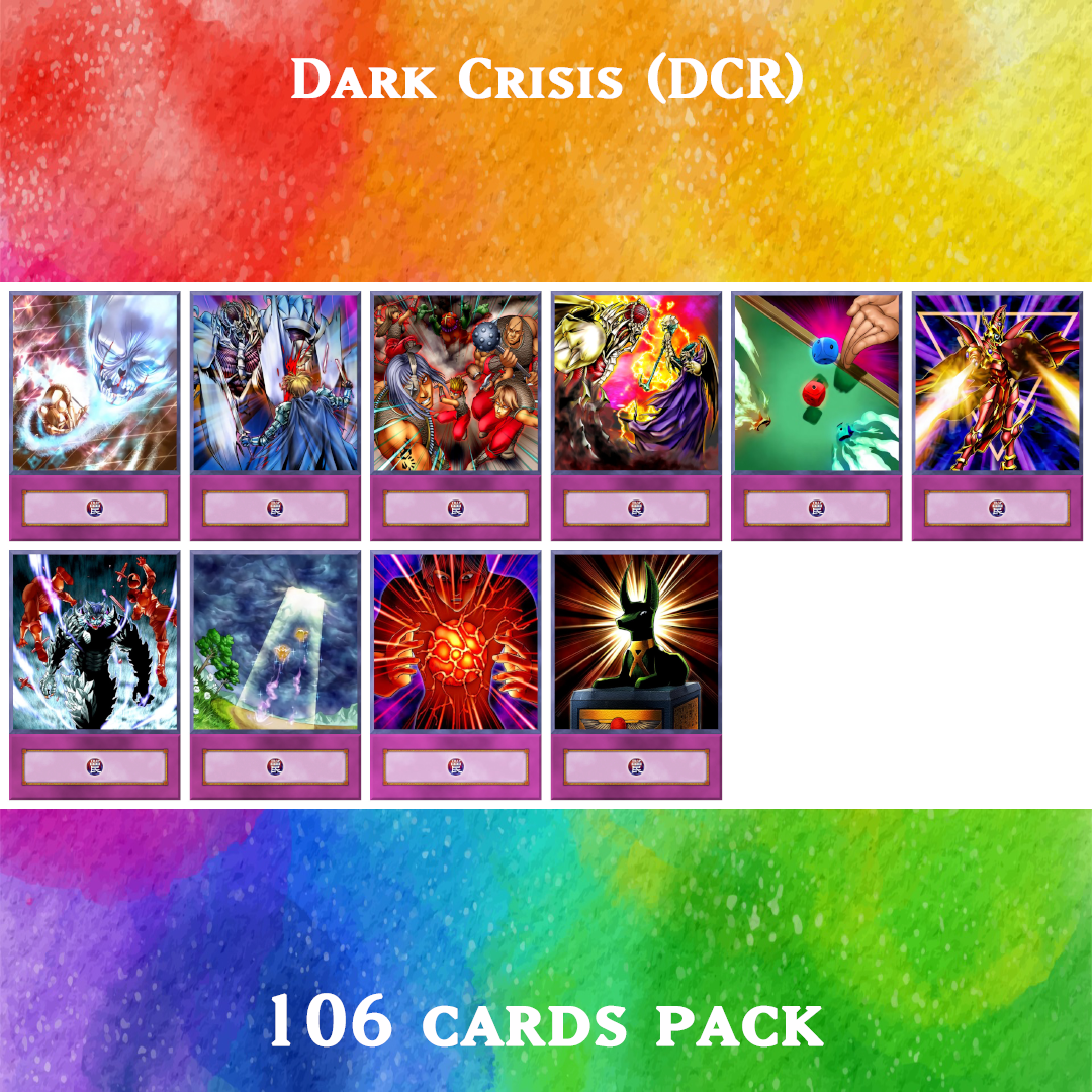 Yugioh Orica Dark Crisis DCR