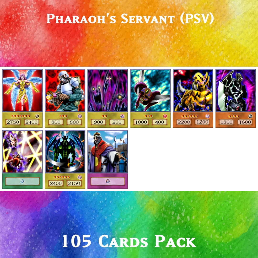 Yugioh Orica Pharaoh's Servant PSV