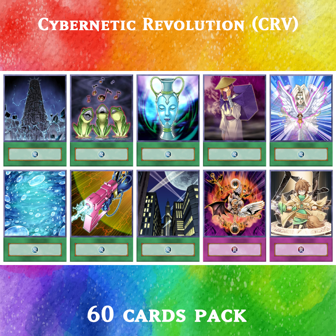 Yugioh Orica Cybernetic Revolution CRV