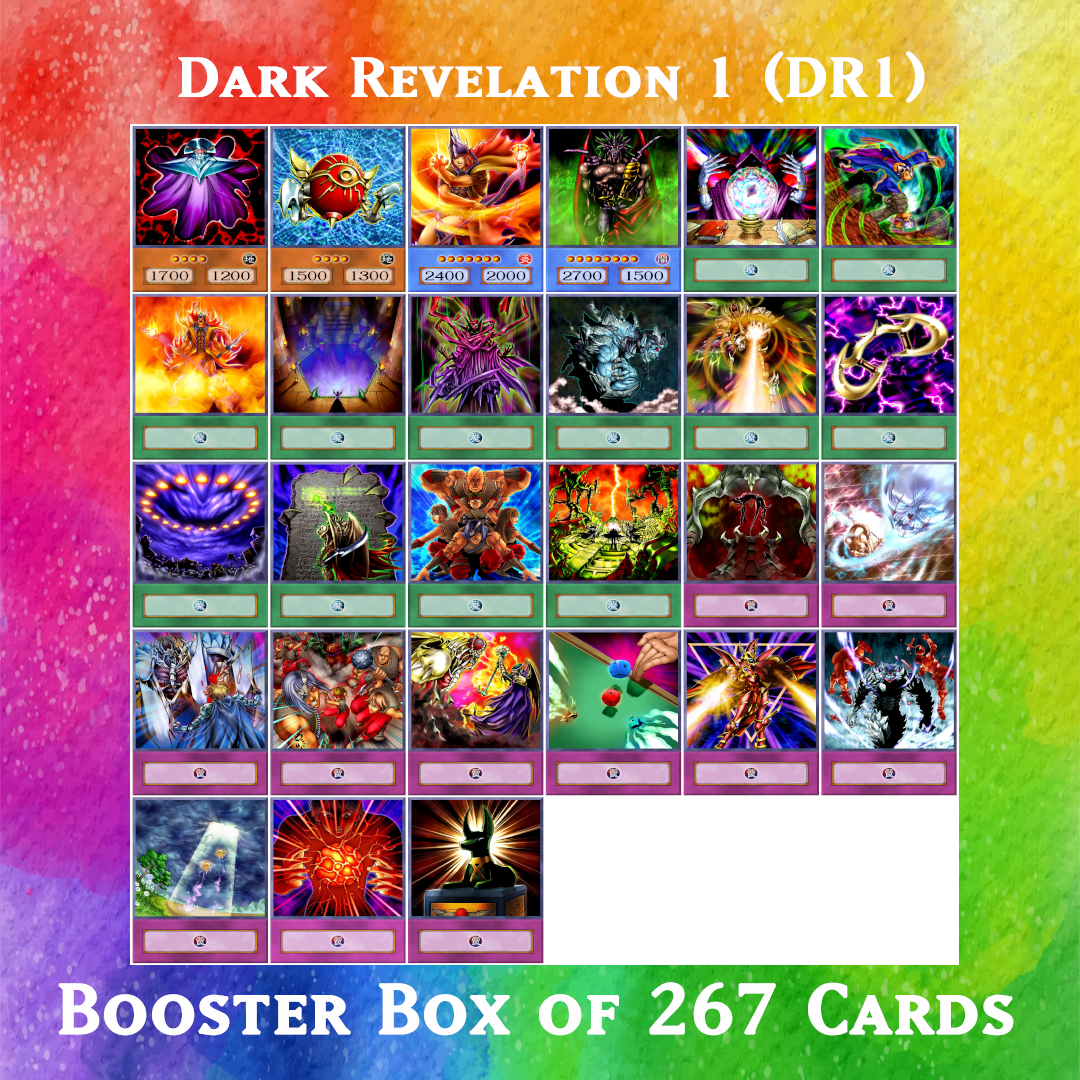 Yugioh Orica Dark Revelation 1 DR1