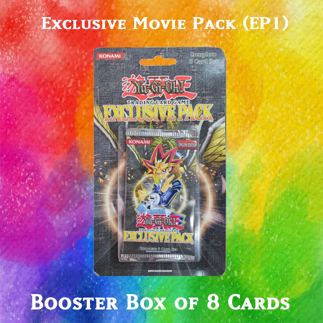Yugioh Orica - Exclusive Movie Pack (EP1) Booster Pack of 8 cards Yugioh Orica Vintage Yugioh Orica - Exclusive Movie Pack (EP1) Booster Pack of 8 cards Yugioh Orica Vintage